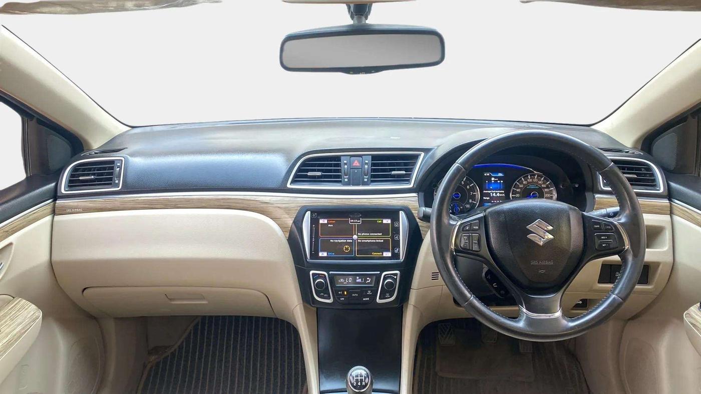 2019 Maruti Ciaz ALPHA 1.5 SHVS PETROL, Petrol, Manual, 54,620 km, Dashboard