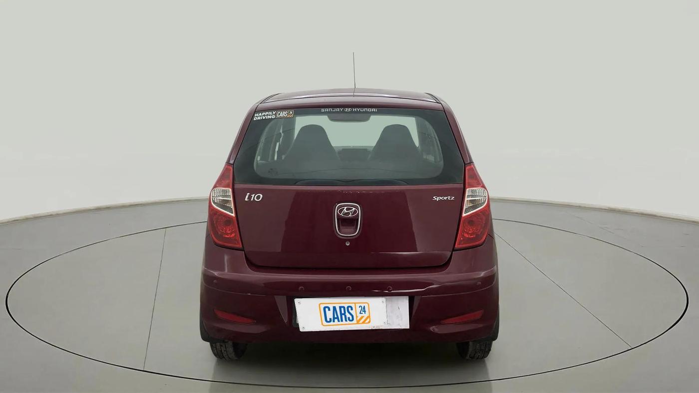 2014 Hyundai i10 SPORTZ 1.1, Petrol, Manual, 47,703 km, Back/Rear