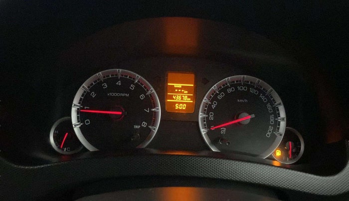 2015 Maruti Swift VXI, Petrol, Manual, 43,663 km, Odometer Image