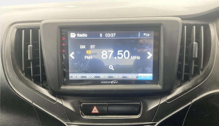 2018 Maruti Baleno SIGMA PETROL 1.2, Petrol, Manual, 8,742 km, Infotainment system - Rear speakers missing / not working
