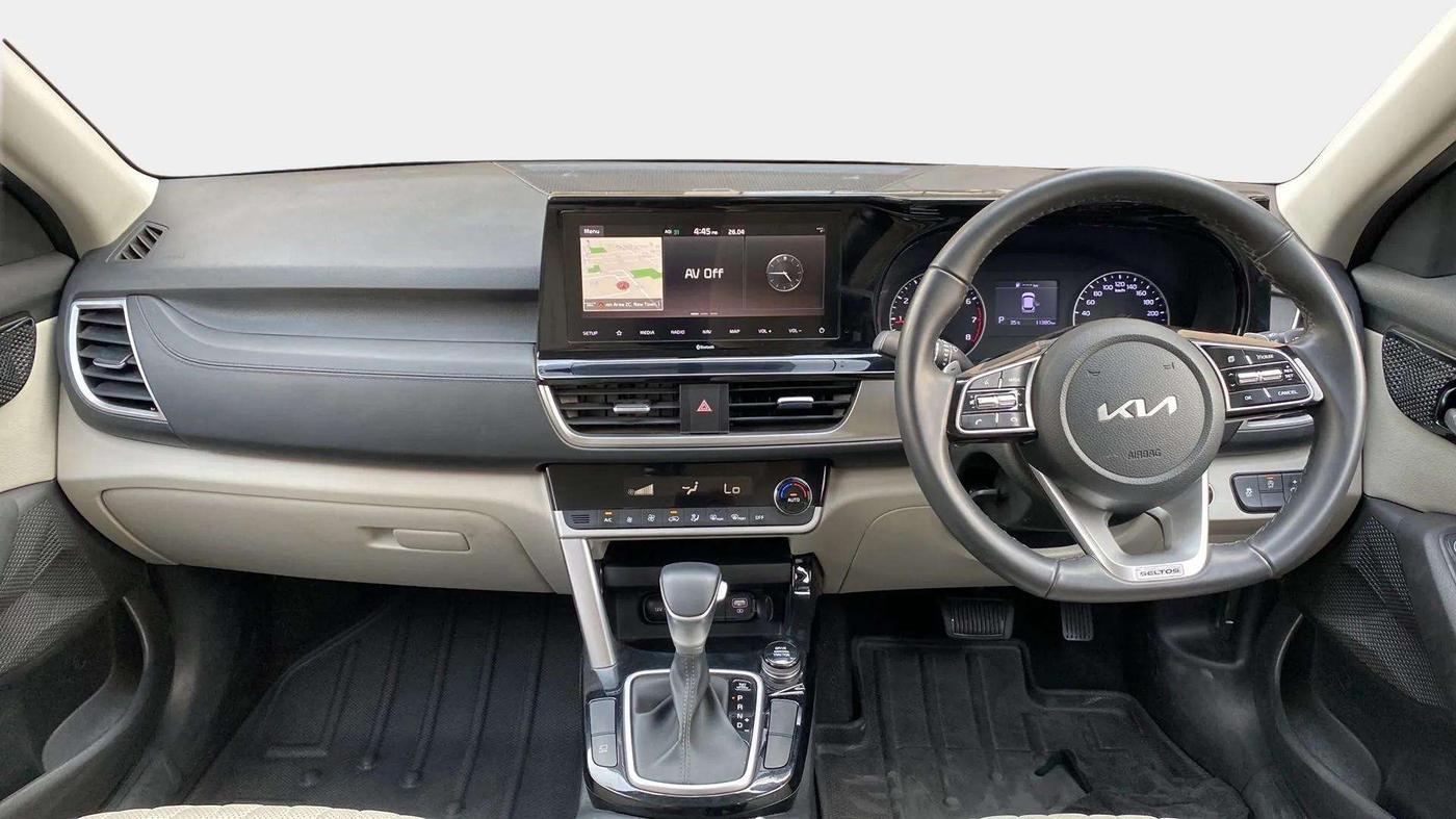 2023 KIA SELTOS  HTX IVT G, Petrol, Automatic, 11,389 km, Dashboard