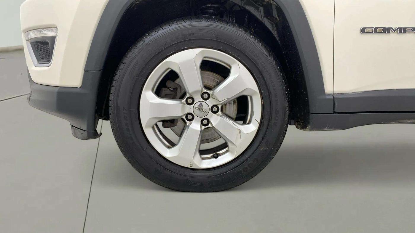 2018 Jeep Compass LIMITED (O) 1.4 PETROL AT, Petrol, Automatic, 53,082 km, Left Front Wheel