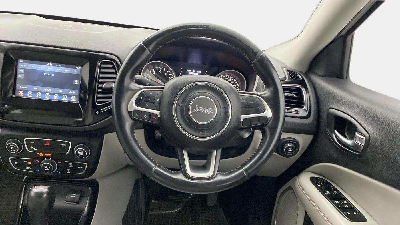 2018 Jeep Compass LIMITED (O) 1.4 PETROL AT, Petrol, Automatic, 53,082 km, Steering Wheel Close Up