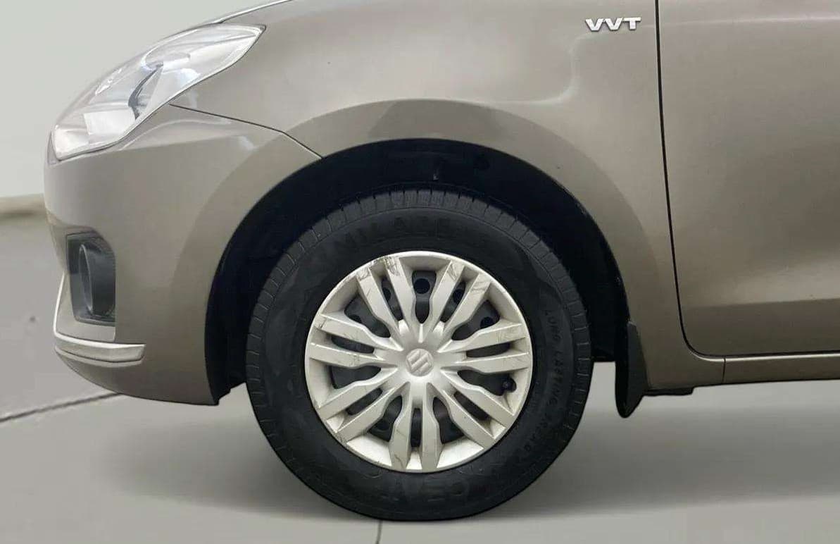 2019 Maruti Dzire VXI, Petrol, Manual, 75,803 km, Left Front Wheel