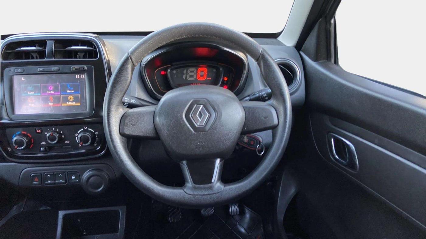 2018 Renault Kwid RXT 1.0 (O), Petrol, Manual, 42,962 km, Steering Wheel Close Up