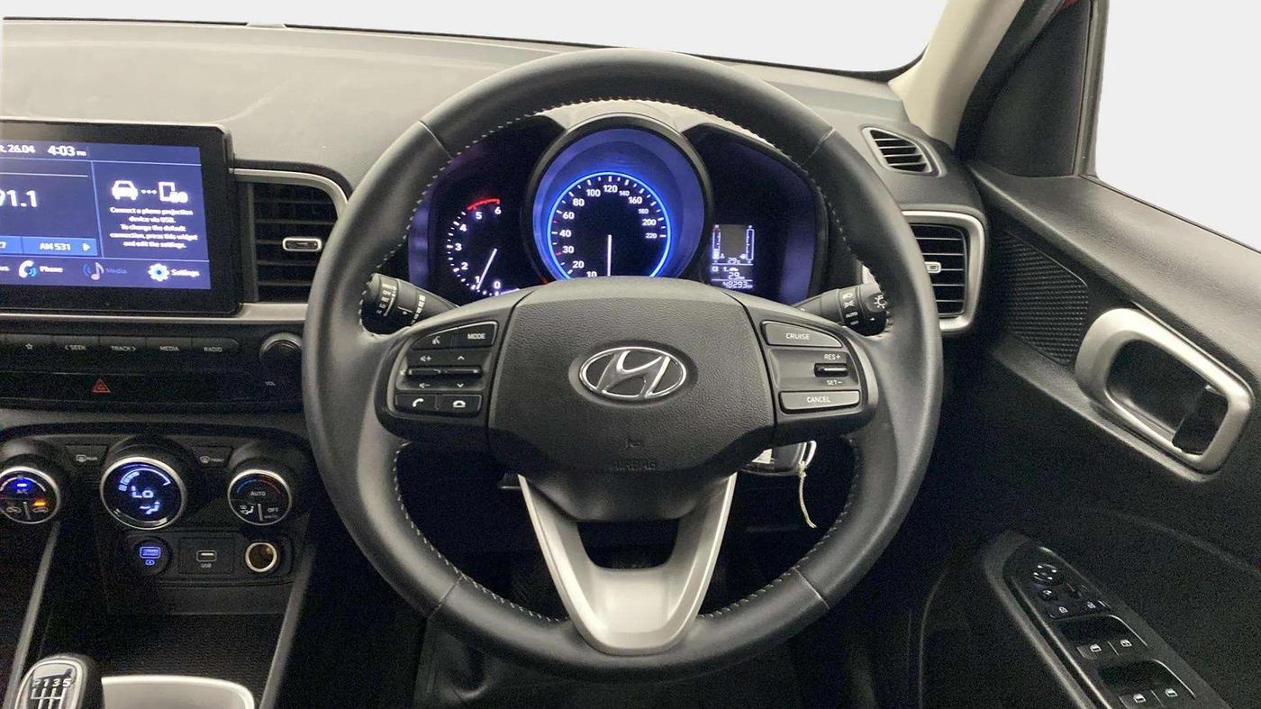 2021 Hyundai VENUE SX 1.5 CRDI, Diesel, Manual, 48,355 km, Steering Wheel Close Up