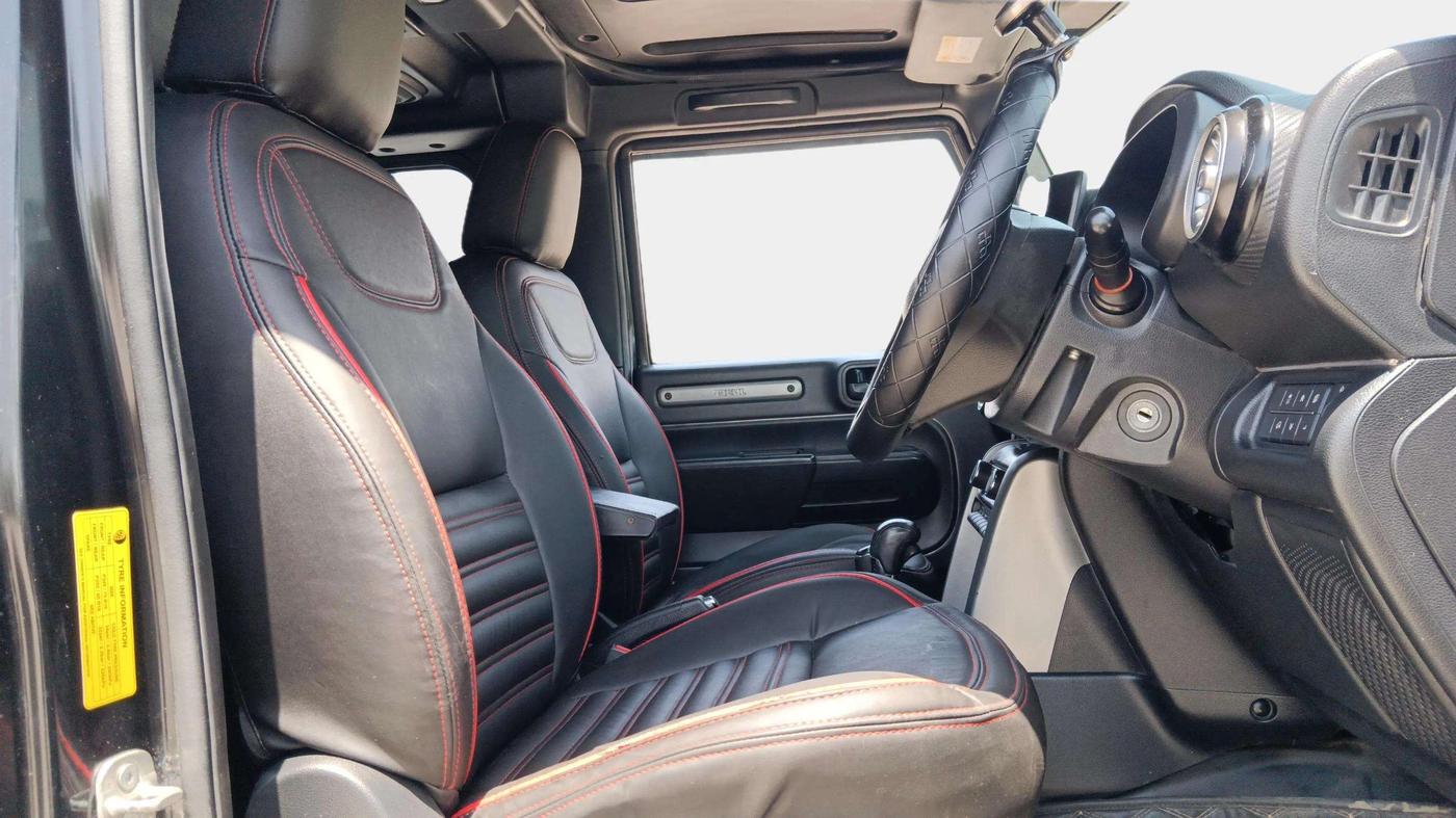 2022 Mahindra Thar LX PETROL HT 4WD AT, Petrol, Automatic, 16,881 km, Right Side Front Door Cabin