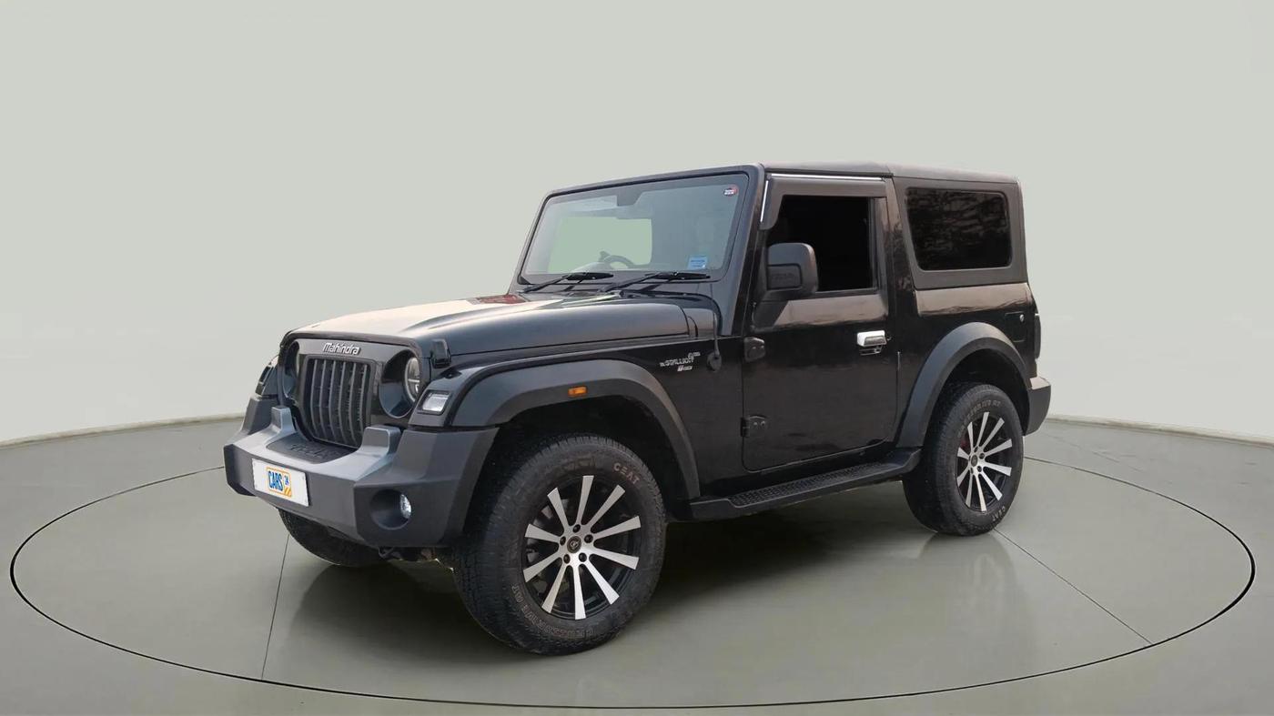 2022 Mahindra Thar LX PETROL HT 4WD AT, Petrol, Automatic, 16,881 km, Left Front Diagonal