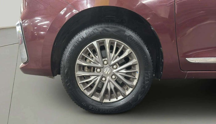2019 Maruti Ertiga ZXI+ SHVS, Petrol, Manual, 48,775 km, Left Front Wheel