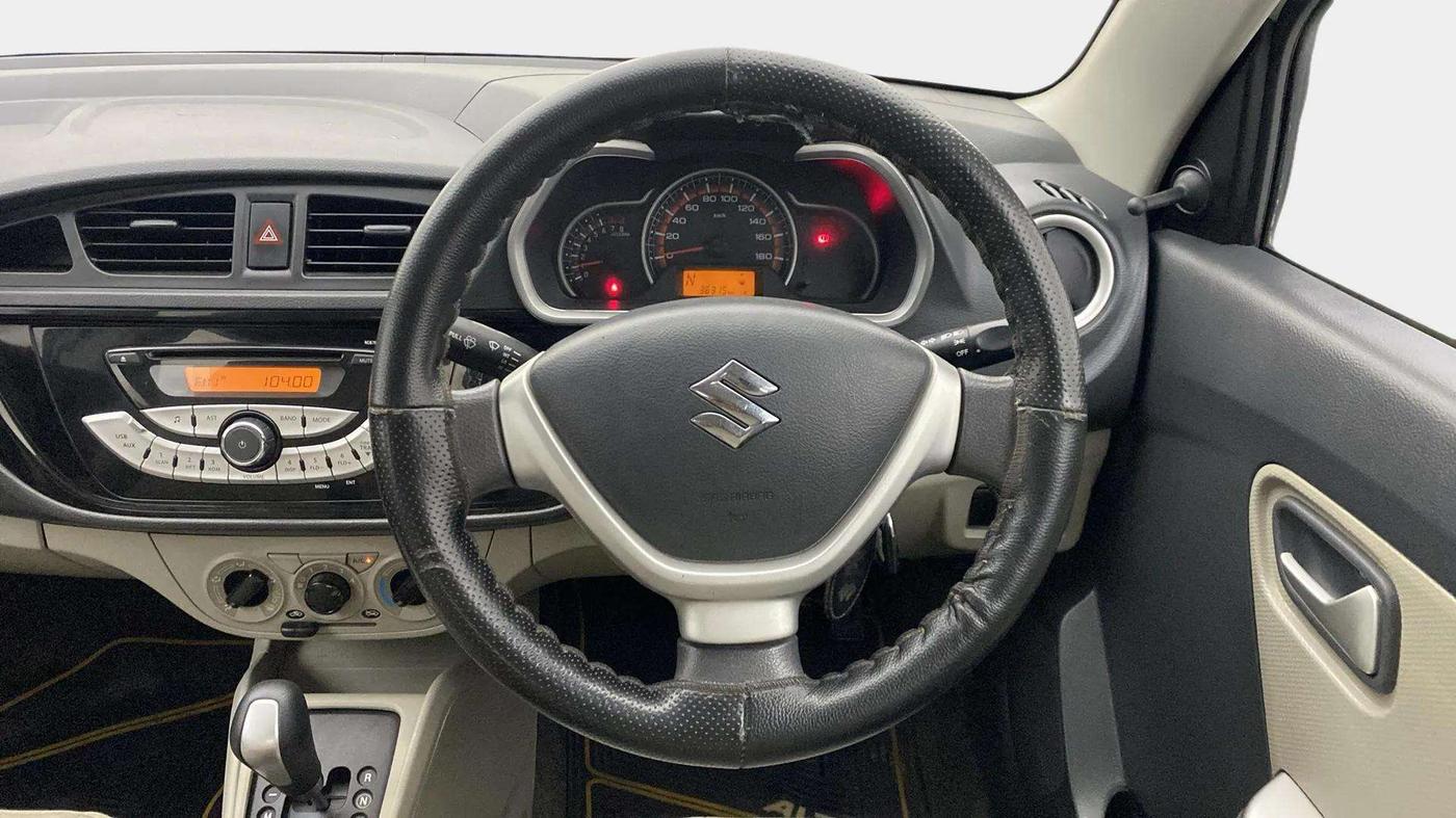 2017 Maruti Alto K10 VXI AMT, Petrol, Automatic, 36,462 km, Steering Wheel Close Up