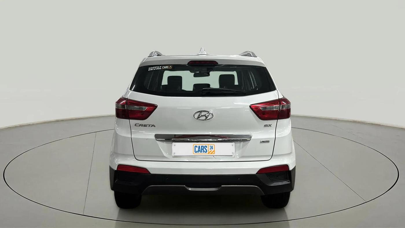 2016 Hyundai Creta SX PLUS AT 1.6 PETROL, Petrol, Automatic, 49,525 km, Back/Rear