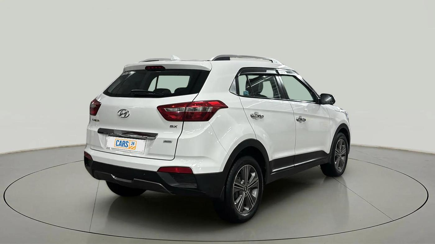 2016 Hyundai Creta SX PLUS AT 1.6 PETROL, Petrol, Automatic, 49,525 km, Right Back Diagonal