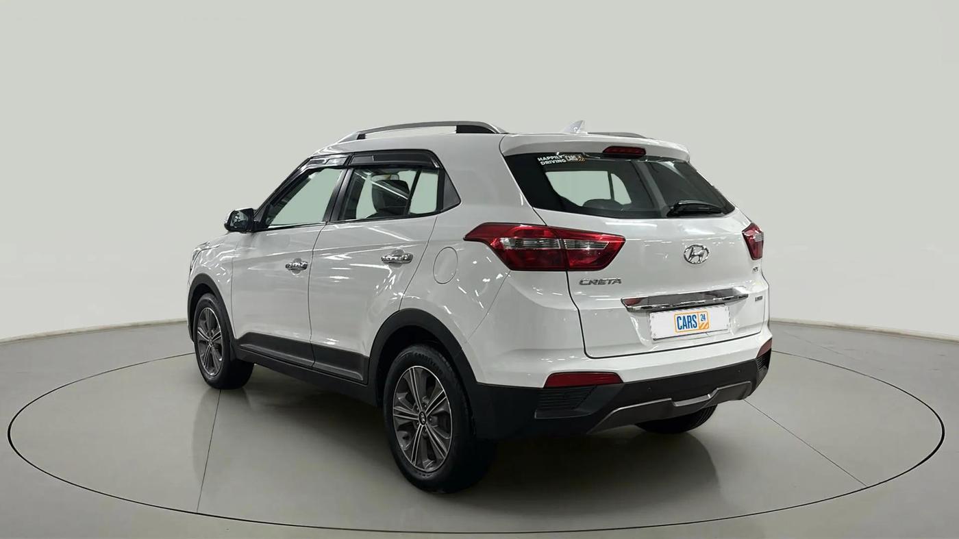 2016 Hyundai Creta SX PLUS AT 1.6 PETROL, Petrol, Automatic, 49,525 km, Left Back Diagonal