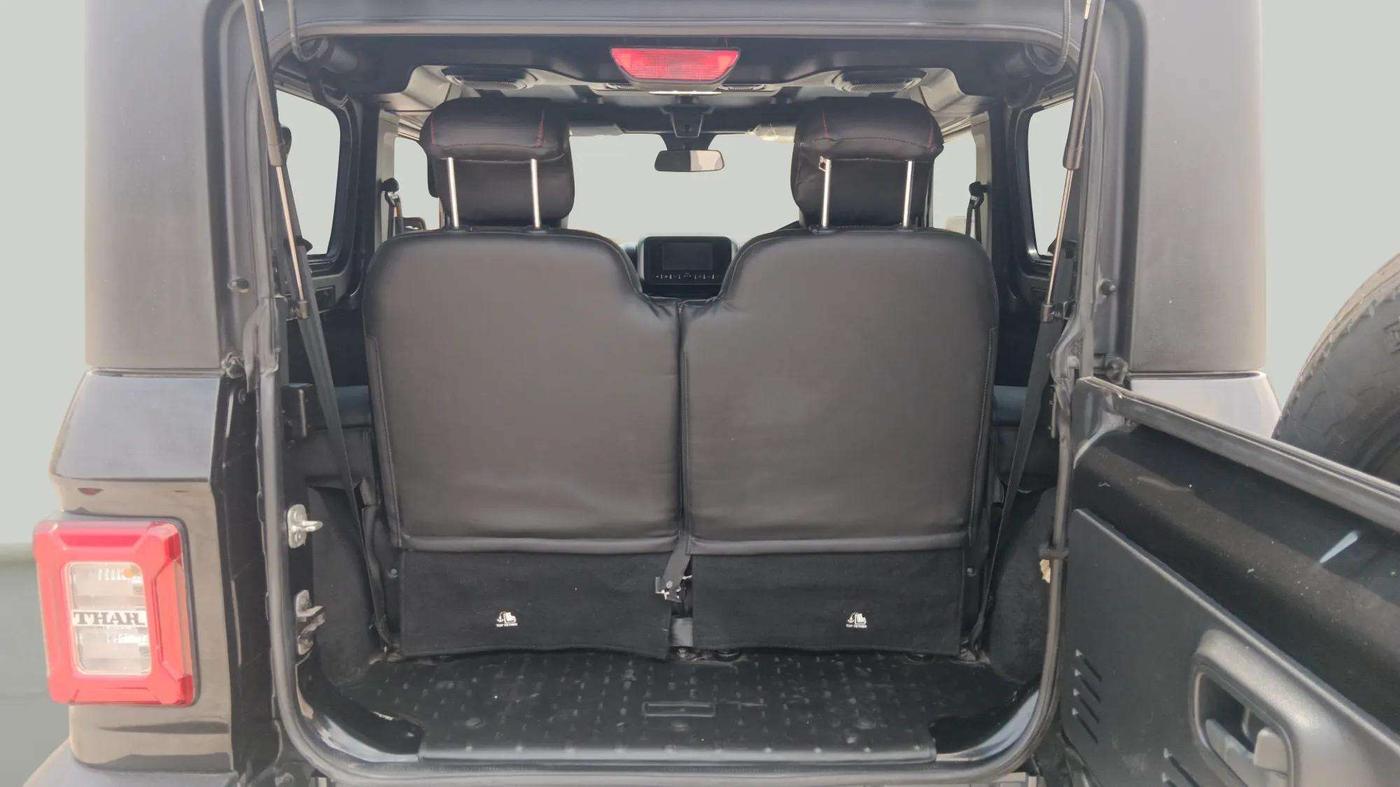 2023 Mahindra Thar LX HT PETROL 4WD MT, Petrol, Manual, 33,147 km, Boot Inside