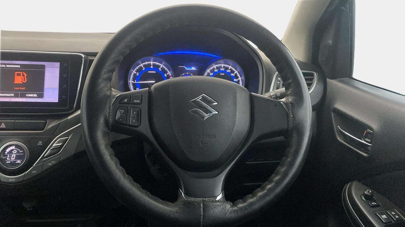 2021 Maruti Baleno ZETA PETROL 1.2, Petrol, Manual, 20,298 km, Steering Wheel Close Up