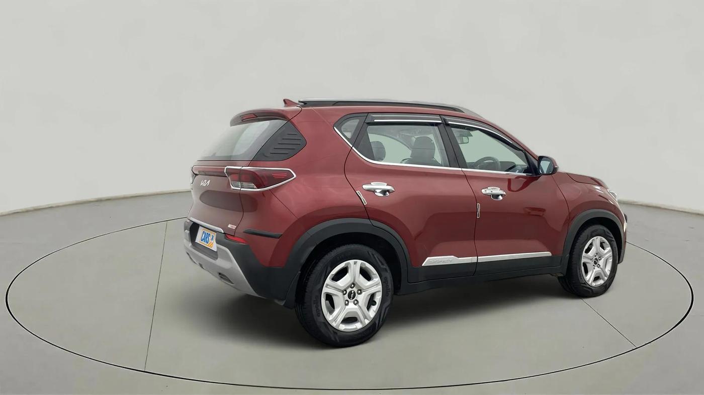 2022 KIA SONET HTK PLUS 1.0 IMT, Petrol, Manual, 18,358 km, Right Back Diagonal
