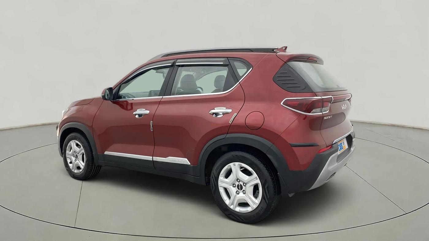 2022 KIA SONET HTK PLUS 1.0 IMT, Petrol, Manual, 18,358 km, Left Back Diagonal