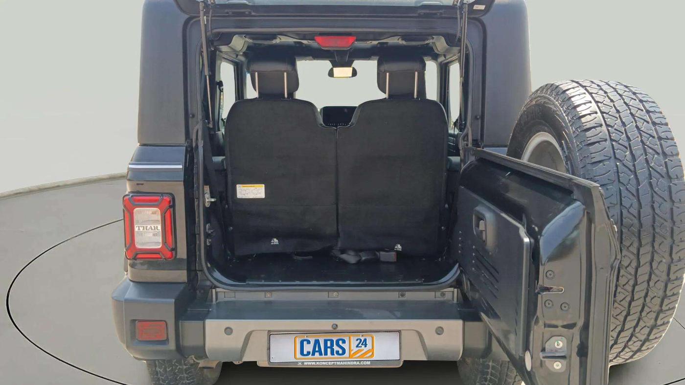 2022 Mahindra Thar LX HT PETROL 4WD MT, Petrol, Manual, 62,758 km, Boot Inside