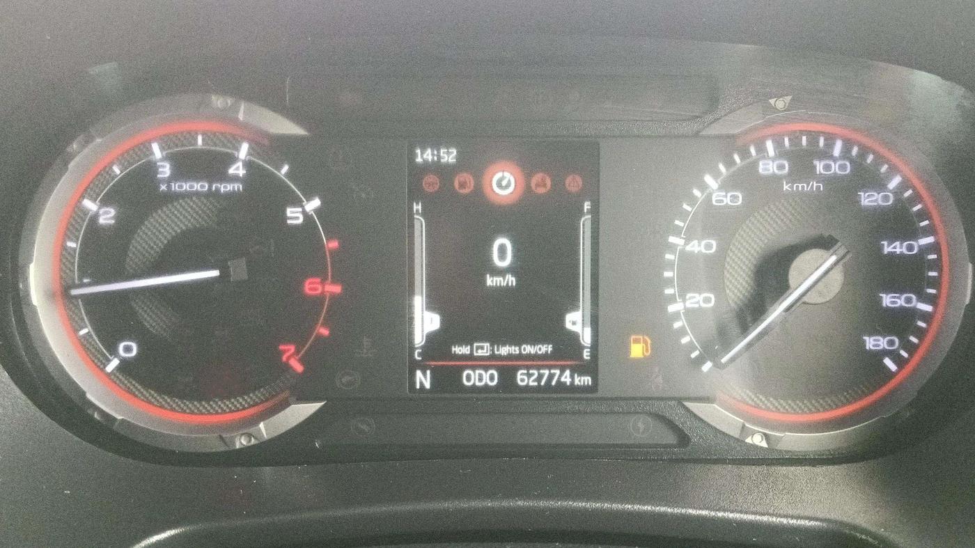 2022 Mahindra Thar LX HT PETROL 4WD MT, Petrol, Manual, 62,758 km, Odometer Image