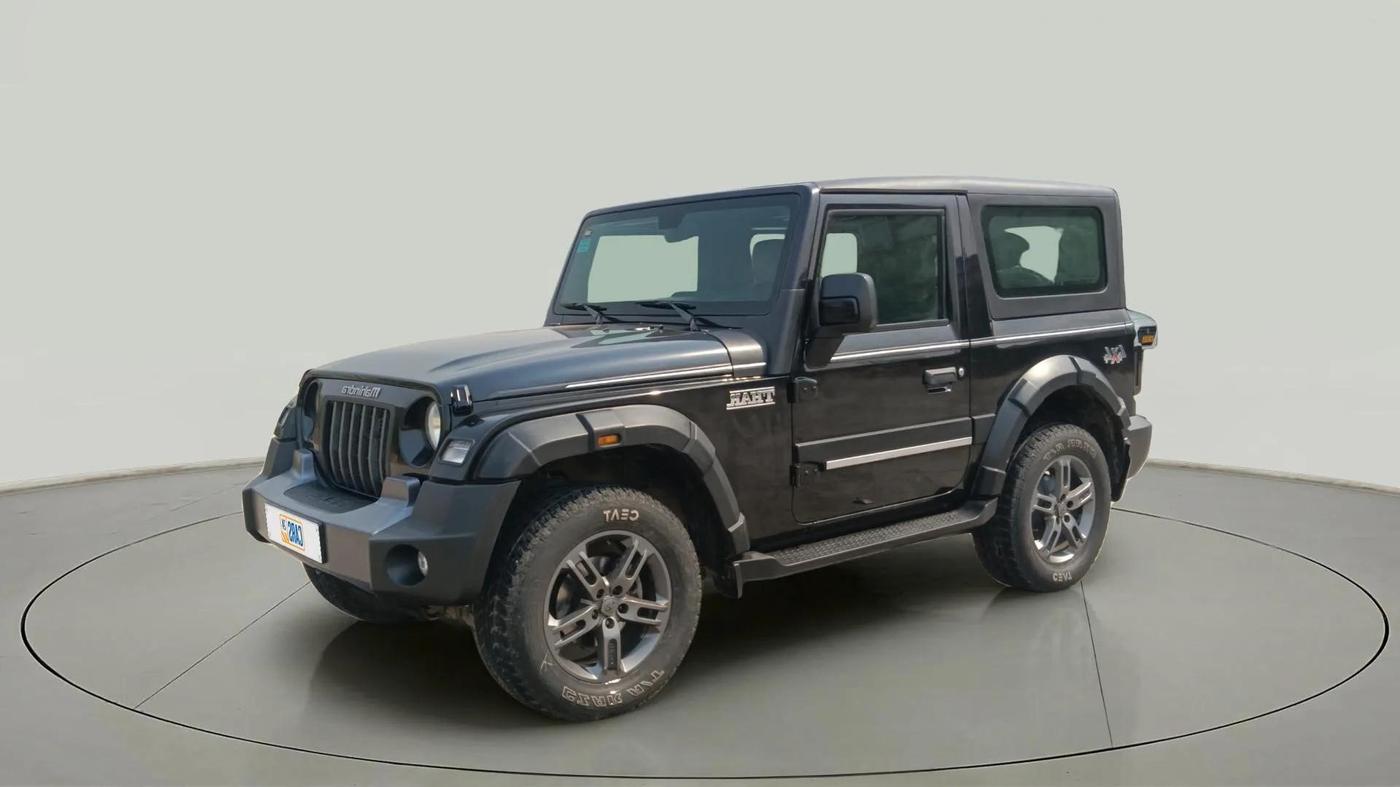 2022 Mahindra Thar LX HT PETROL 4WD MT, Petrol, Manual, 62,758 km, Left Front Diagonal