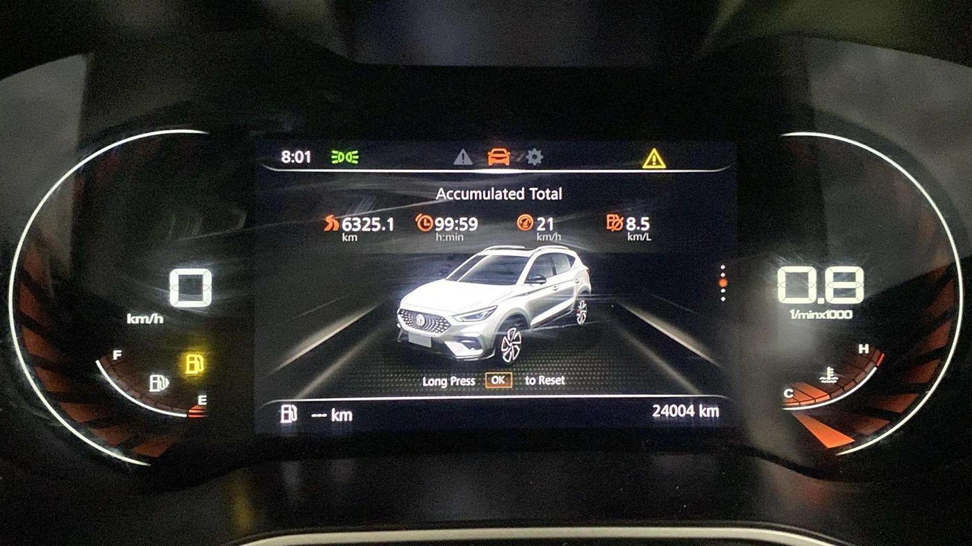 2021 MG ASTOR SHARP 1.5 MT, Petrol, Manual, 24,020 km, Odometer Image