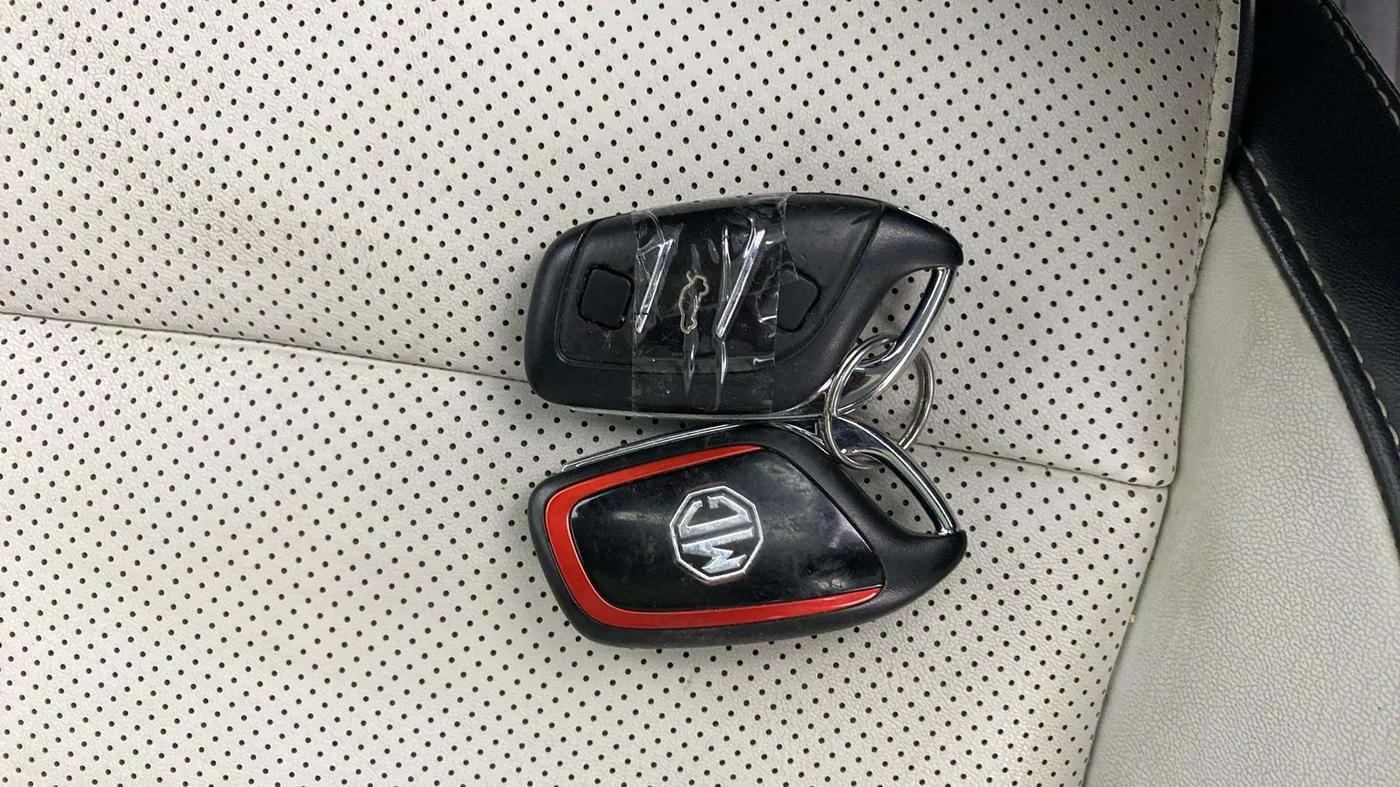 2021 MG ASTOR SHARP 1.5 MT, Petrol, Manual, 24,020 km, Key Close Up