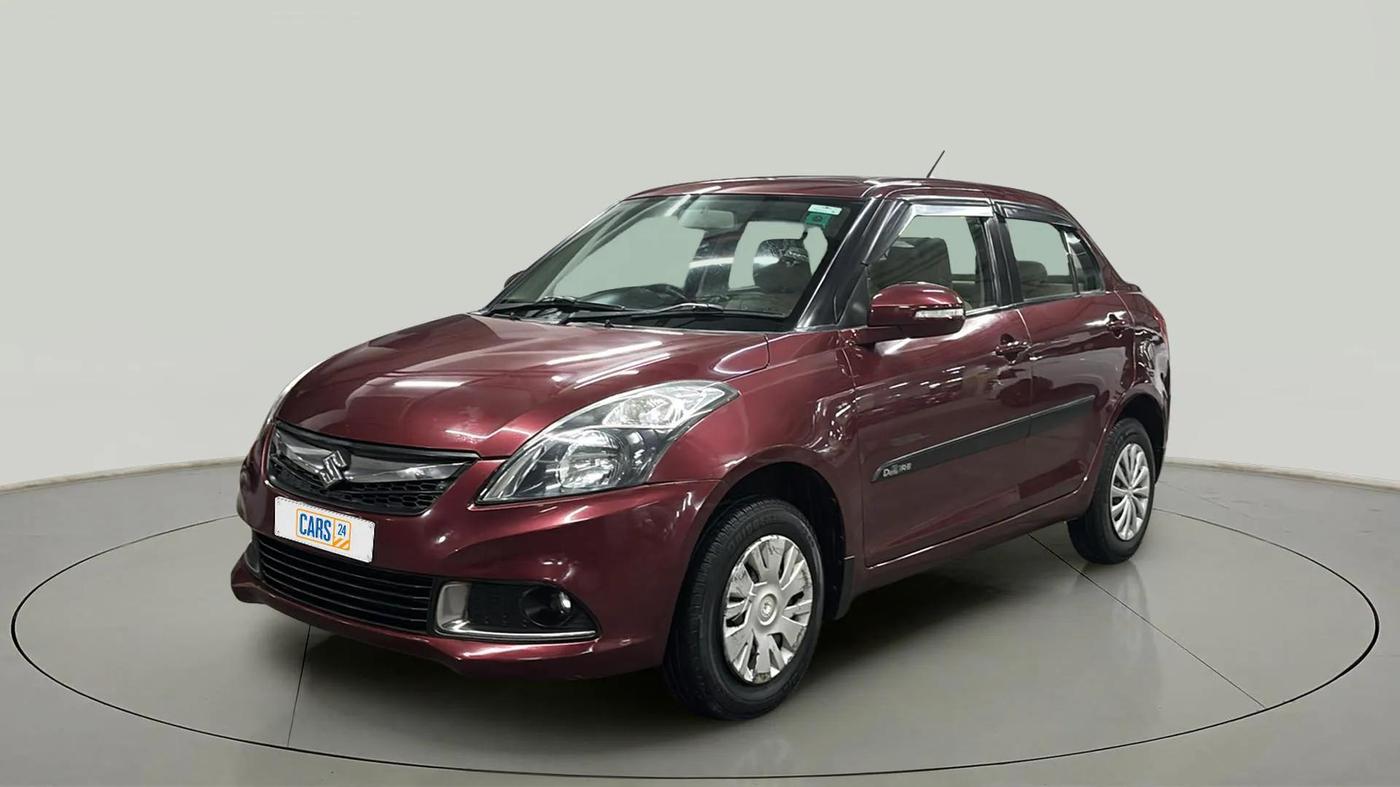 2015 Maruti Swift Dzire VXI, Petrol, Manual, 79,086 km, Left Front Diagonal