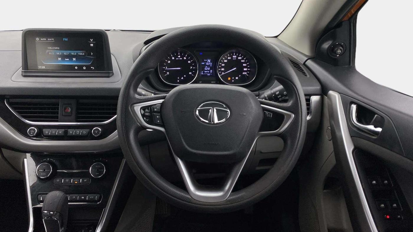 2018 Tata NEXON XZA PLUS PETROL, Petrol, Automatic, 78,271 km, Steering Wheel Close Up
