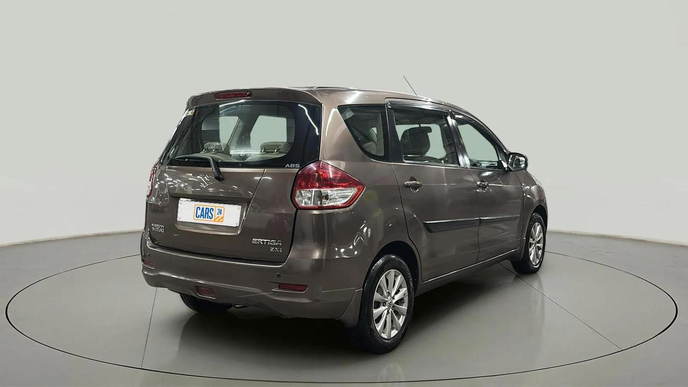 2015 Maruti Ertiga ZXI, Petrol, Manual, 57,470 km, Right Back Diagonal