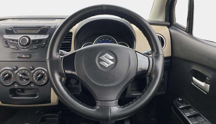 2017 Maruti Wagon R 1.0 VXI AMT, Petrol, Automatic, 27,670 km, Steering Wheel Close Up