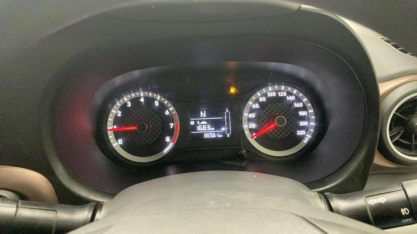 2020 Hyundai AURA S 1.2 AMT, Petrol, Automatic, 36,617 km, Odometer Image