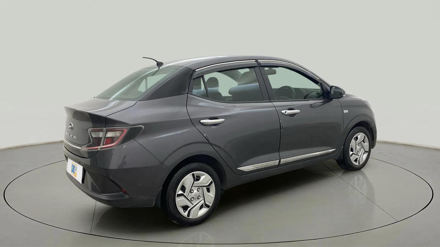 2020 Hyundai AURA S 1.2 AMT, Petrol, Automatic, 36,617 km, Right Back Diagonal