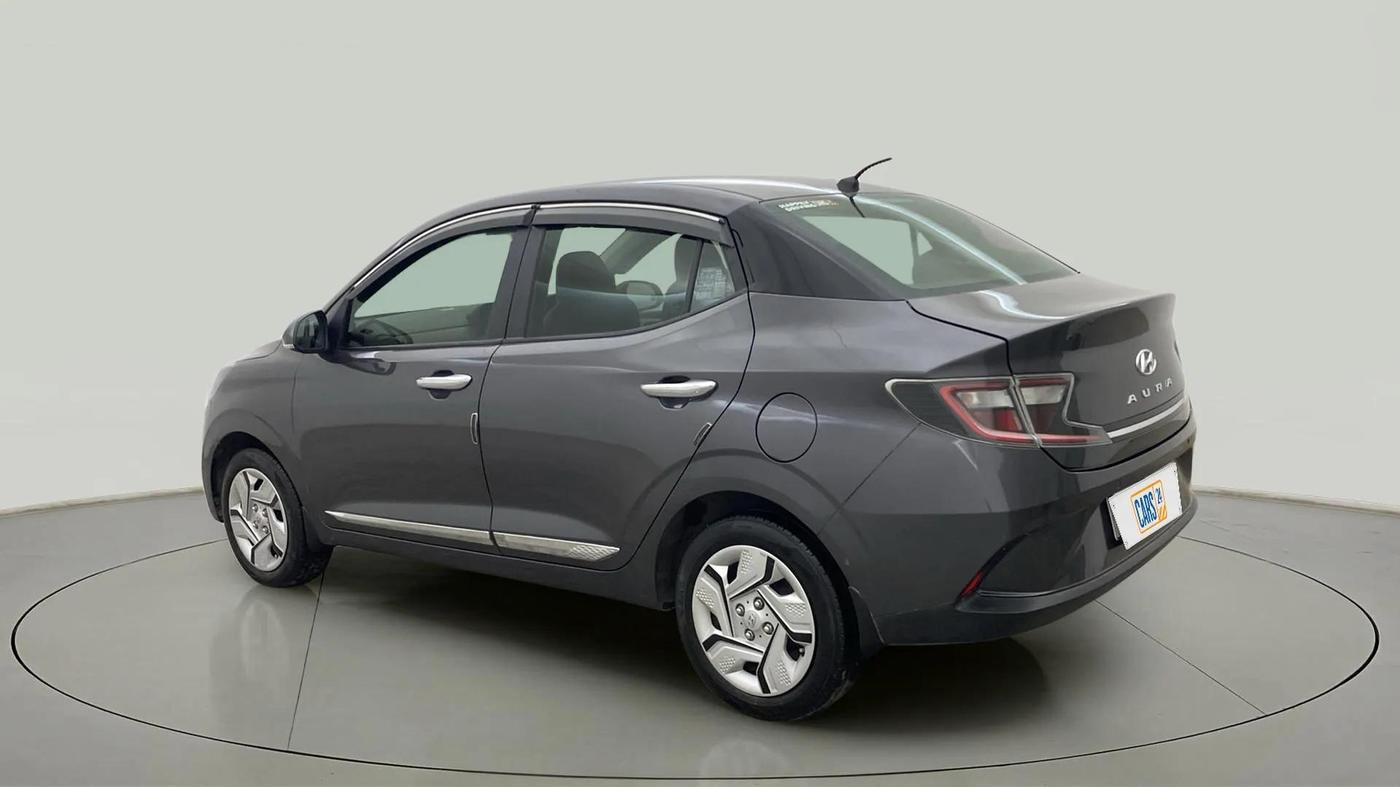 2020 Hyundai AURA S 1.2 AMT, Petrol, Automatic, 36,617 km, Left Back Diagonal