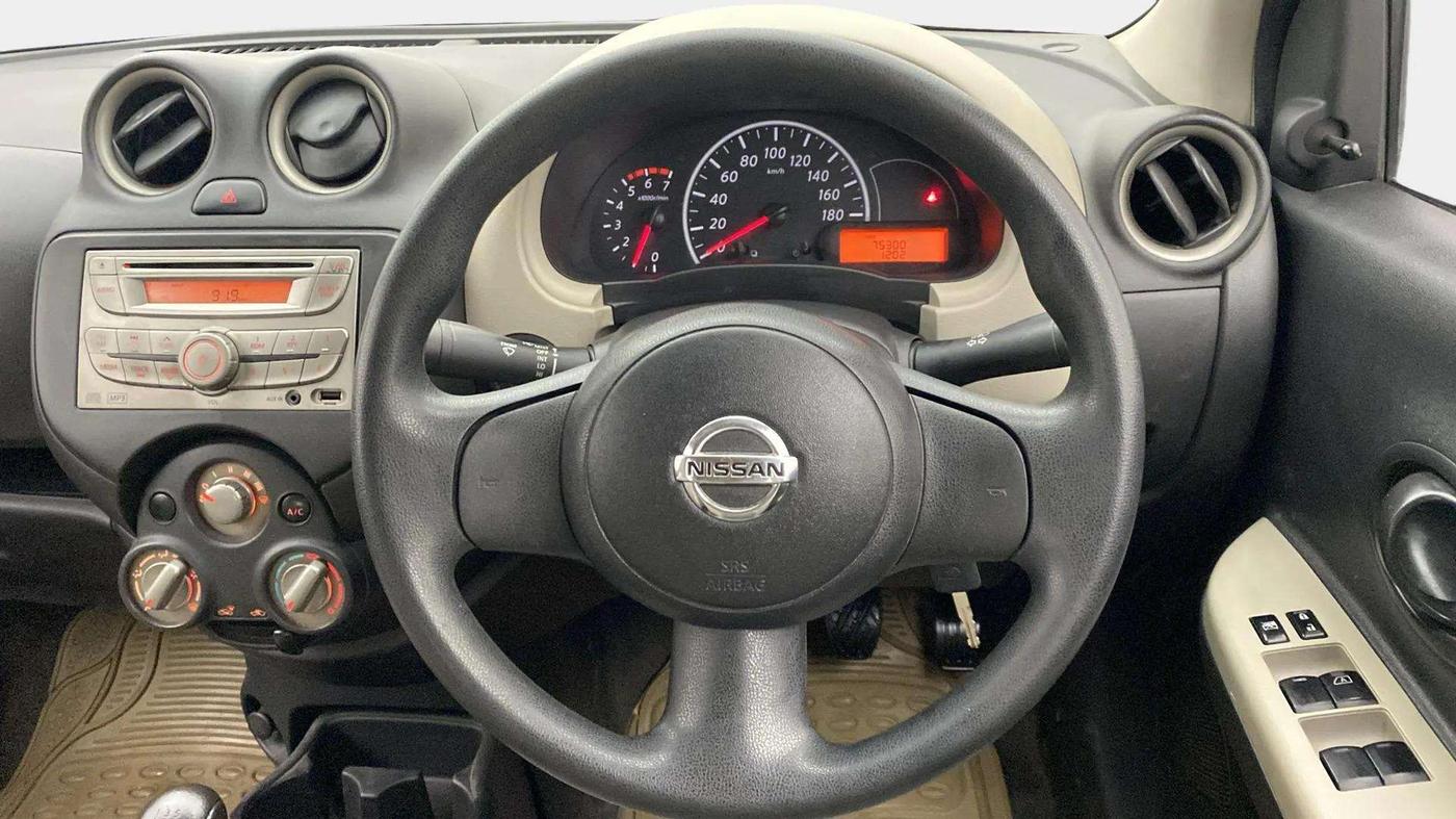 2013 Nissan Micra Active XV, Petrol, Manual, 75,310 km, Steering Wheel Close Up