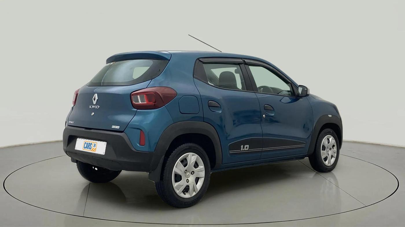 2022 Renault Kwid RXT 1.0 AMT, Petrol, Automatic, 30,478 km, Right Back Diagonal