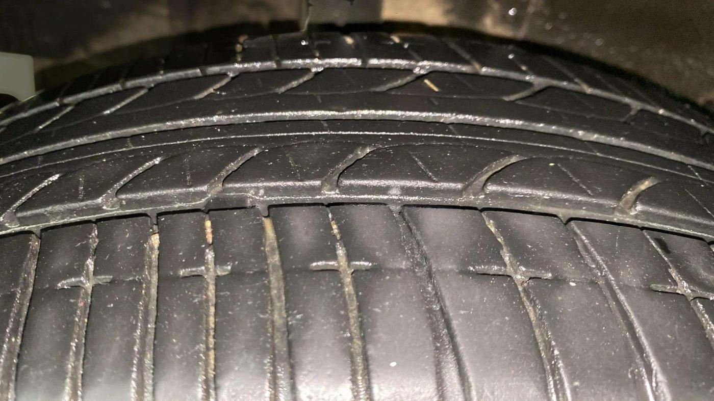 2020 Tata Tiago XZA PLUS PETROL, Petrol, Automatic, 37,398 km, Right Rear Tyre Tread
