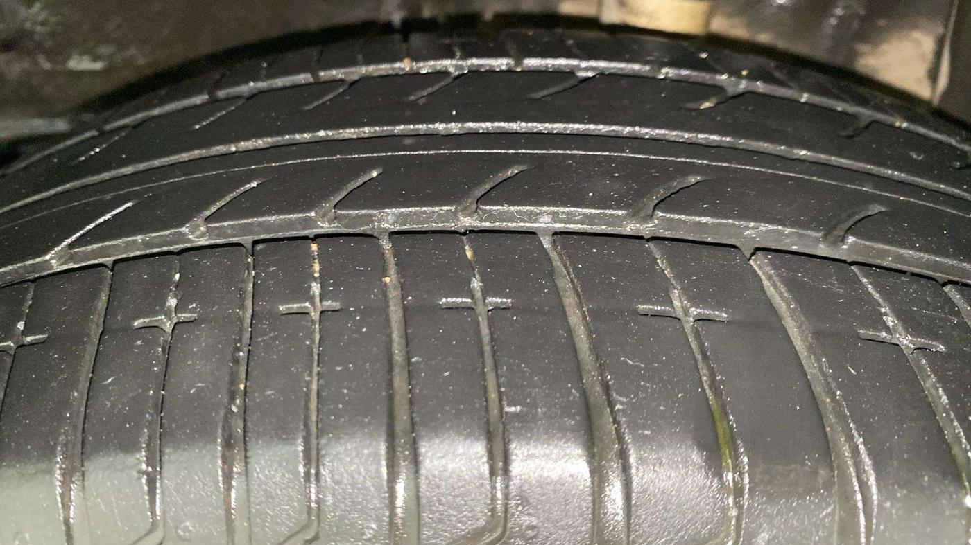 2020 Tata Tiago XZA PLUS PETROL, Petrol, Automatic, 37,398 km, Left Rear Tyre Tread