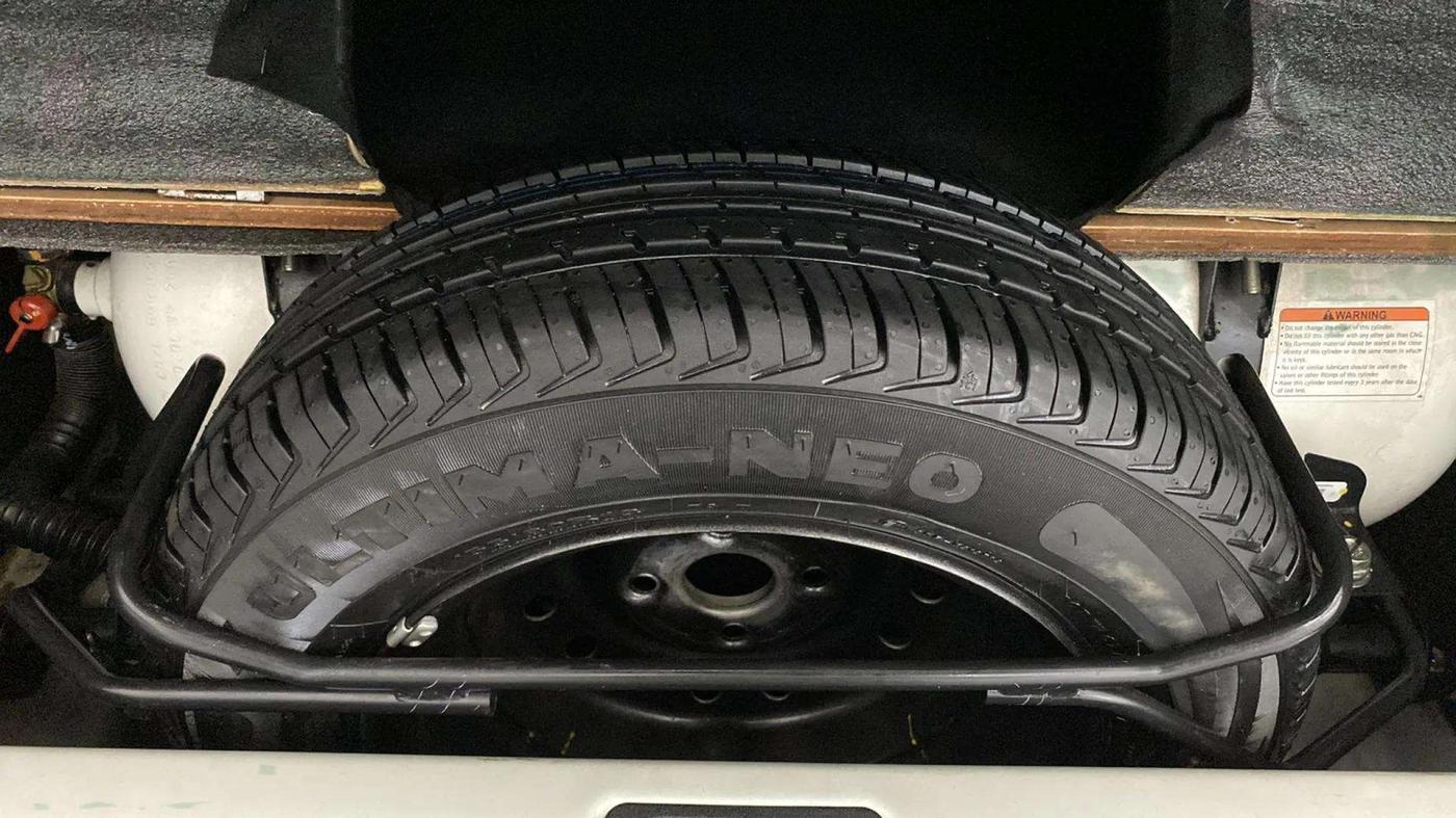 2023 Maruti New Wagon-R LXI CNG 1.0, CNG, Manual, 78,667 km, Spare Tyre