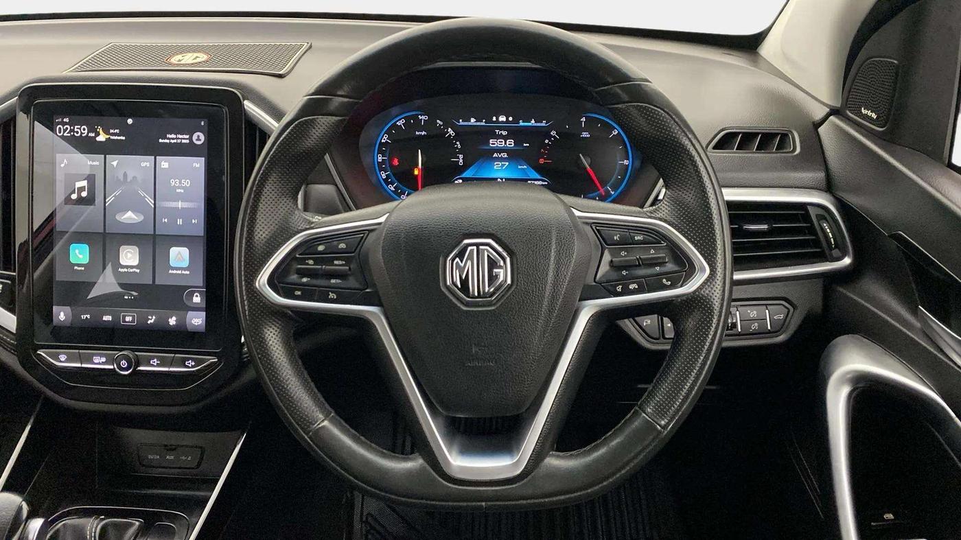 2020 MG HECTOR SHARP 1.5 DCT PETROL, Petrol, Automatic, 57,292 km, Steering Wheel Close Up