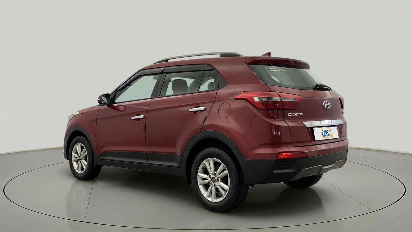 2016 Hyundai Creta SX PLUS 1.6 PETROL, Petrol, Manual, 49,301 km, Left Back Diagonal