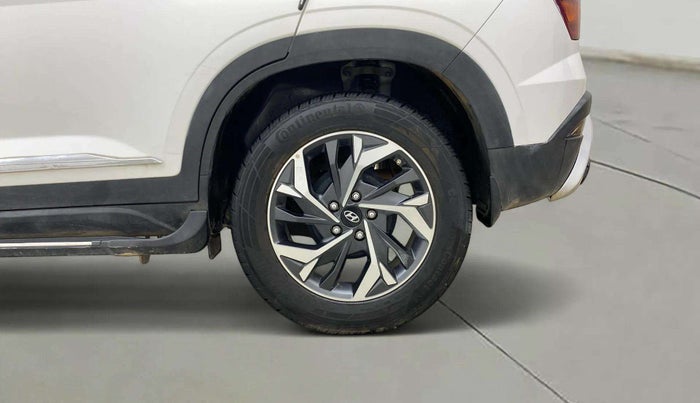 2021 Hyundai Creta E 1.5 PETROL, Petrol, Manual, 13,891 km, Left Rear Wheel