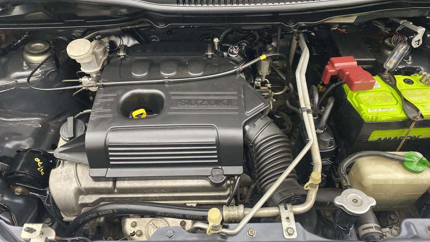 2015 Maruti Wagon R 1.0 VXI, Petrol, Manual, 87,417 km, Engine View