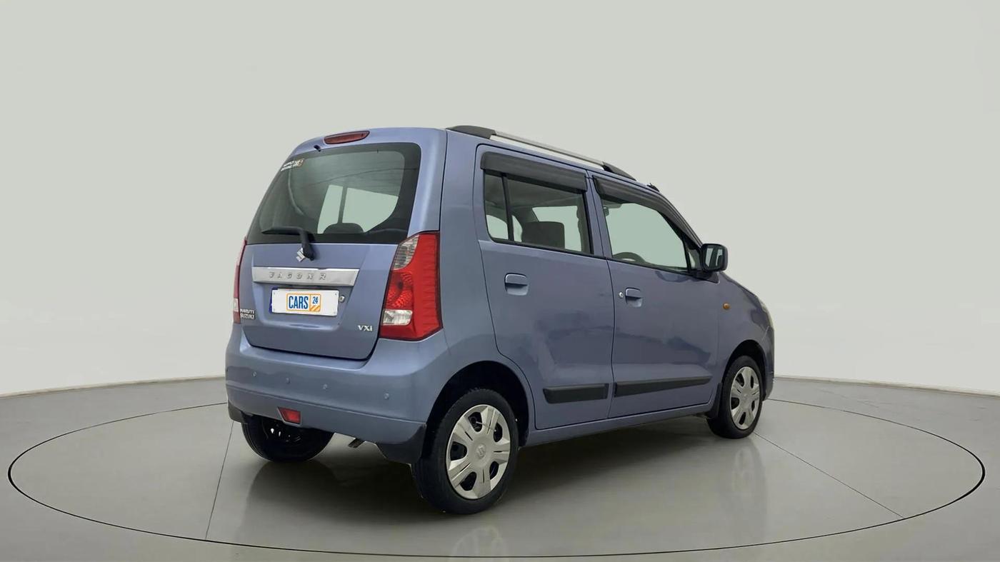 2015 Maruti Wagon R 1.0 VXI, Petrol, Manual, 87,417 km, Right Back Diagonal