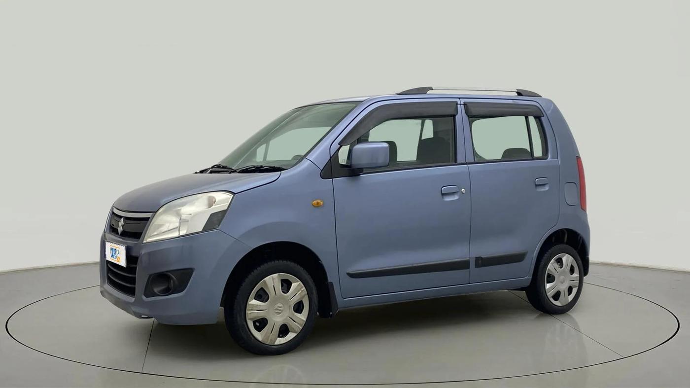 2015 Maruti Wagon R 1.0 VXI, Petrol, Manual, 87,417 km, Left Front Diagonal