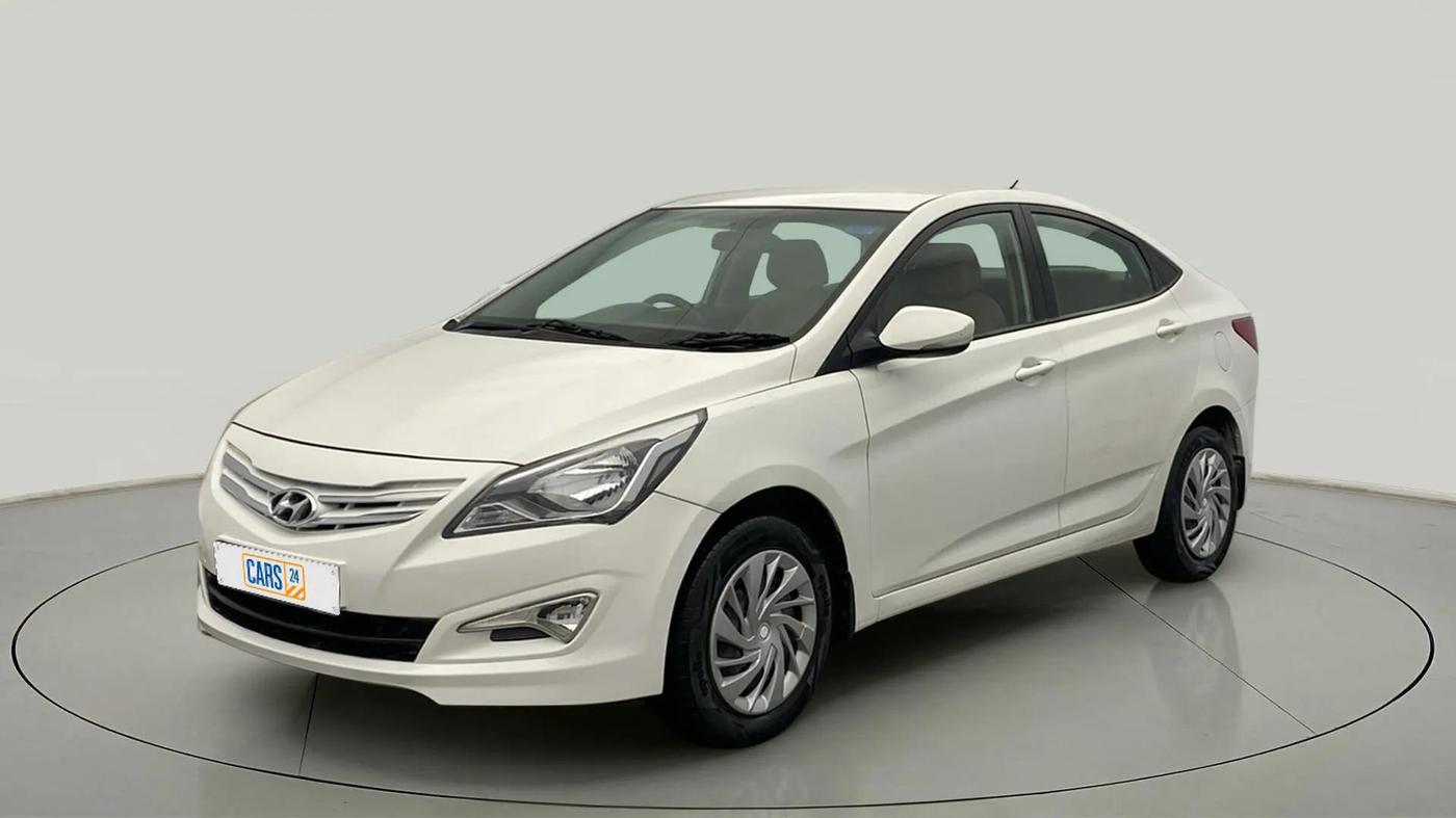 2016 Hyundai Verna 1.4 VTVT, Petrol, Manual, 56,484 km, Left Front Diagonal