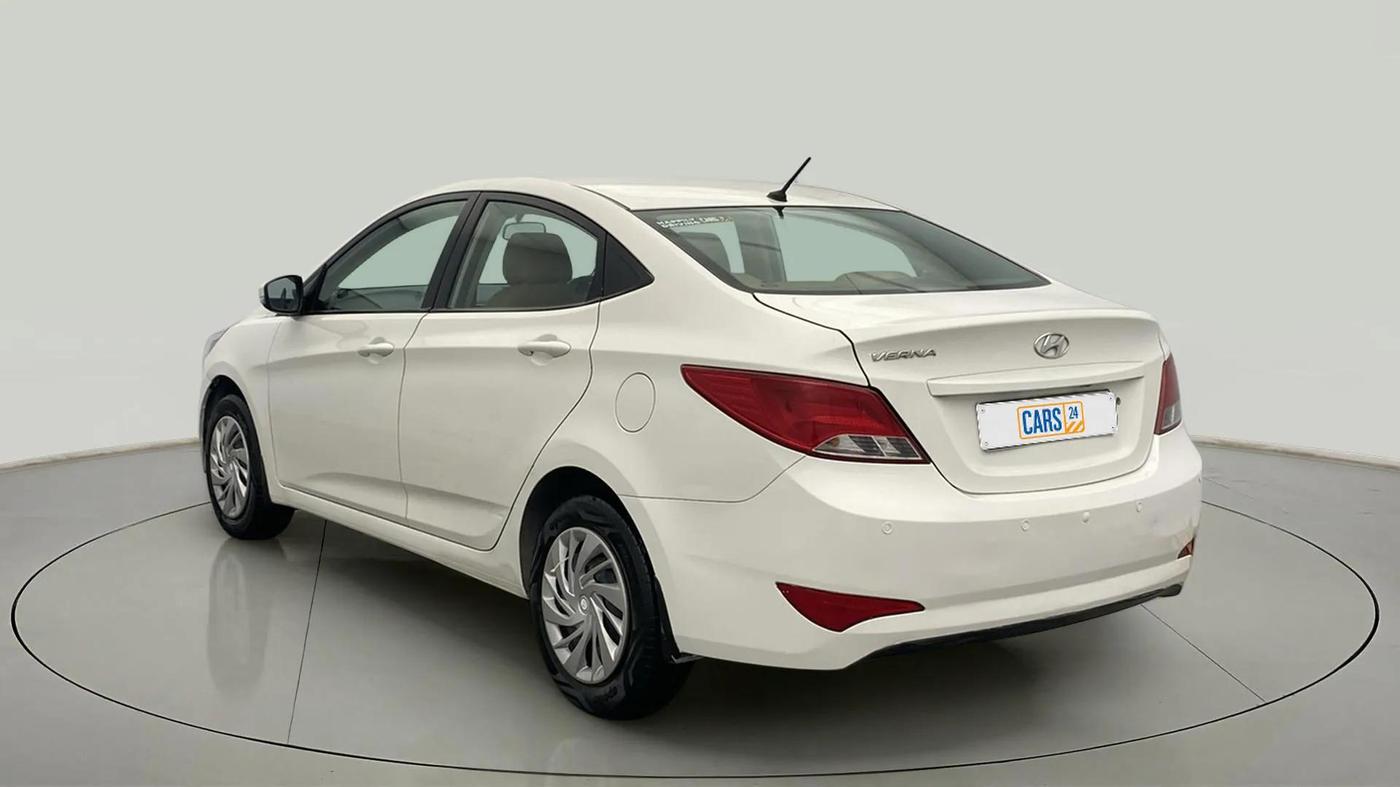 2016 Hyundai Verna 1.4 VTVT, Petrol, Manual, 56,484 km, Left Back Diagonal