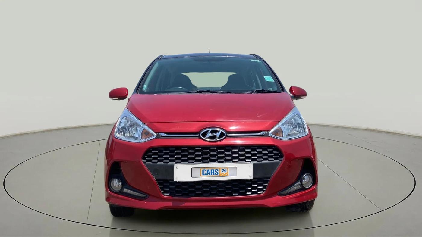 2018 Hyundai Grand i10 SPORTZ 1.2 KAPPA VTVT DUAL TONE, Petrol, Manual, 12,247 km, Front