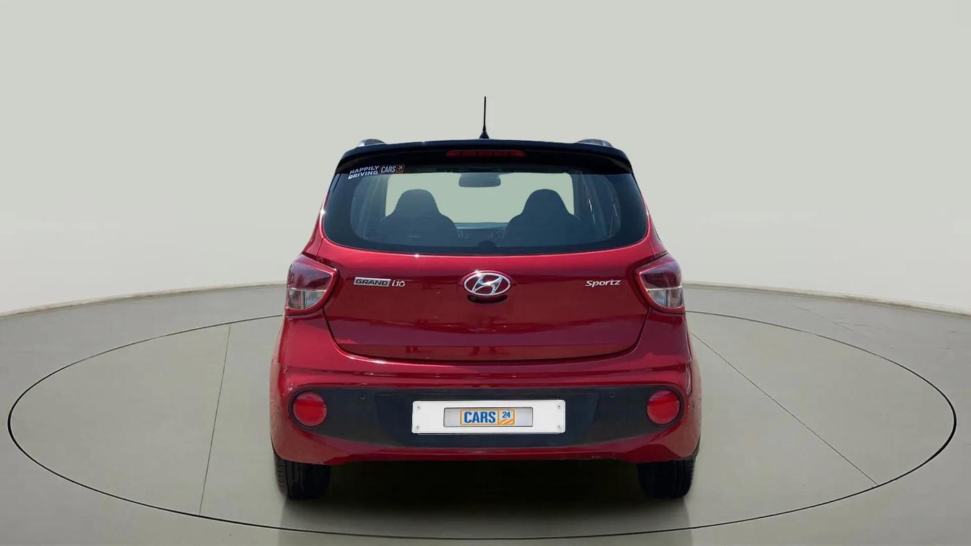 2018 Hyundai Grand i10 SPORTZ 1.2 KAPPA VTVT DUAL TONE, Petrol, Manual, 12,247 km, Back/Rear