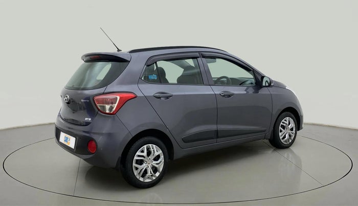 2019 Hyundai Grand i10 SPORTZ 1.2 KAPPA VTVT, Petrol, Manual, 35,448 km, Right Back Diagonal