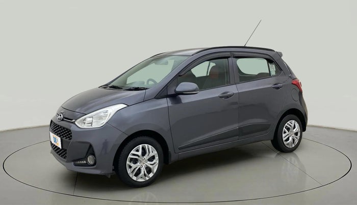 2019 Hyundai Grand i10 SPORTZ 1.2 KAPPA VTVT, Petrol, Manual, 35,448 km, Left Front Diagonal
